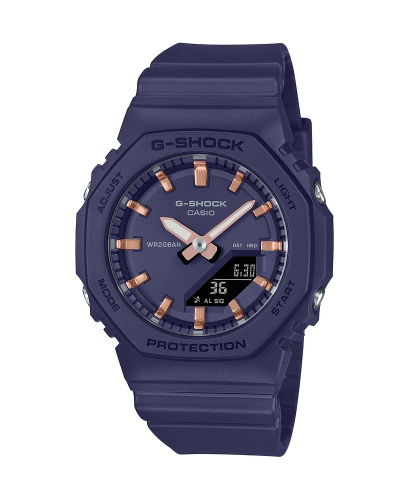 G-Shock Unisex Quartz Navy Resin Watch, 40.2mm