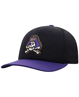 Top of the World Men's Black Ecu Pirates Reflex Fitted Hat