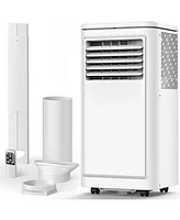 Cowsar Portable Air Conditioner 10000 Btu, 3-in-one Portable Ac with Dehumidifier & Fan, Cooling for Room up to 450 sq. ft, Eco Mode, 2 Fan Speeds, 24