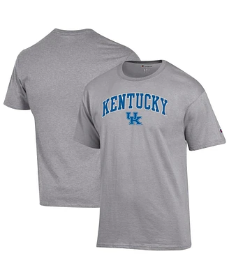 Champion Men's Heather Gray Kentucky Wildcats Arch Over Logo T-Shirt