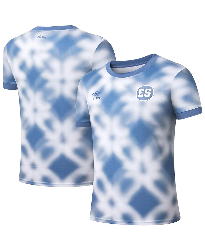 Umbro Men's Blue El Salvador National Team 2025 Pre-Match Jersey