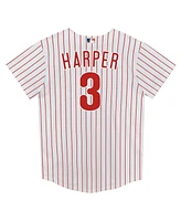 Nike Preschool Bryce Harper White Philadelphia Phillies Home Replica 2.0 Player Jersey