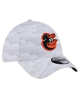 New Era Men's White Baltimore Orioles Graded 39THIRTY Stretch Fit Hat