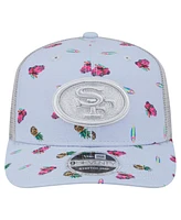 New Era Men's Light Blue San Francisco 49ers Adventure Surfboard 9SEVENTY Adjustable Hat