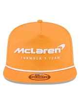 New Era Men's Orange McLaren F1 Team Golfer Adjustable Hat