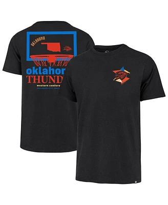'47 Brand Men's Black Oklahoma City Thunder Edition Backboard T-Shirt