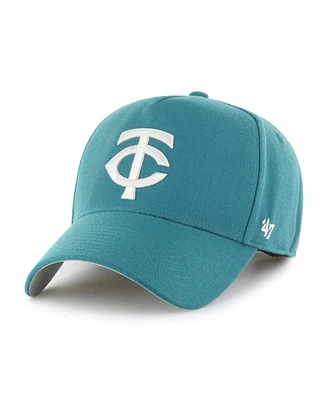 '47 Brand Men's Teal Minnesota Twins Ballpark Offside Adjustable Hat
