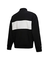Mitchell & Ness Women's Black Seattle Mariners Quarter-Zip Pullover Top