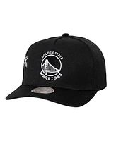 Mitchell & Ness Men's Black Golden State Warriors 2022 Nba Finals Born to Win Pro Crown Adjustable Hat