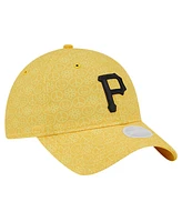 New Era Women's Men's Gold Pittsburgh Pirates Don't Worry 9TWENTY Adjustable Hat