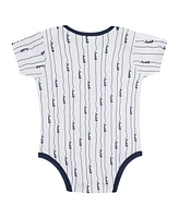 Outerstuff Newborn Infant Gray/White Seattle Mariners Play Ball Bodysuit Set 2-Pack