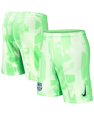 Nike Men's Neon Green Barcelona 2024/25 Third Stadium Shorts