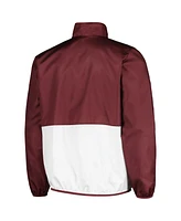 G-iii Sports by Carl Banks Men's Maroon Virginia Tech Hokies Cornerman Half-Zip Top