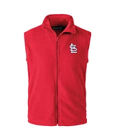Dunbrooke Men's Red St. Louis Cardinals Full-Zip Vest