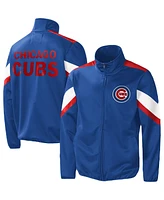 G-iii Sports By Carl Banks Men's Royal Chicago Cubs Earned Run Full-Zip Jacket