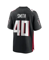 Nike Men's Black Keith Smith Atlanta Falcons Game Jersey
