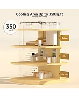 Cowsar 8,000 Btu Portable Air Conditioners Cool Up to 350 Sq.Ft, 4 Modes Portable Ac with Remote Control/Large Led Display/24Hrs Timer/Installation Ki