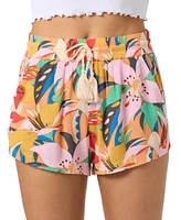 O'Neill Juniors' Keagan Cabana Printed Pull-On Shorts