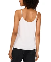 1.state Women's Spaghetti Strap Chiffon-Trim Camisole