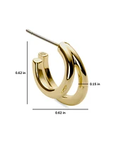 Ana Luisa - Double Hoop Earrings - Scarlett