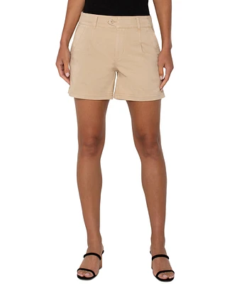 Liverpool Los Angeles Women's Pleated Trouser Shorts