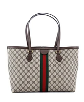 Pre-Owned Balenciaga Medium x Gucci The Hacker Project Tote Bb Coated Canvas