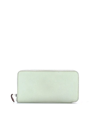 Pre-Owned Hermes Long Azap Zip Around Wallet Silk'in Epsom
