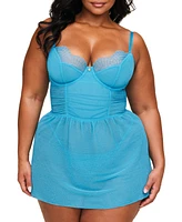 Adore Me Plus Nori Babydoll Lingerie