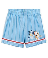 Bluey Baby Boys Mesh T-Shirt and Shorts Outfit Set