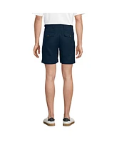 Lands' End Men's 7" Linen Cotton Resort Shorts