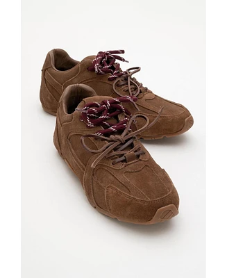 Selena Suede Leather Sneakers (Women)