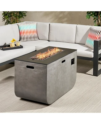 40" Rectangle Fire Pit - 50 000 Btu