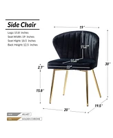 Modern Milia Dining Chair Set of 2