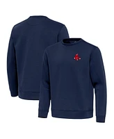 Antigua Men's Navy Boston Red Sox Relevant Lightweight Pullover Sweatshirt