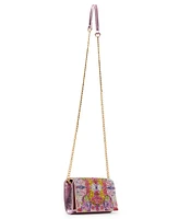 Betsey Johnson Flap Sparkler Crossbody Bag