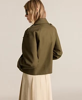 Mango Women's Double-Breasted Jacket
