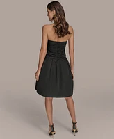 Donna Karan New York Women's Strapless A-Line Dress