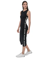 Dkny Jeans Women's Logo Ribbed Midi Sweater Dress - 2L5