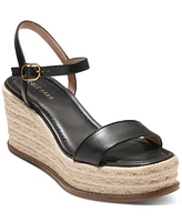 Cole Haan Women's Cloudfeel Keeton Espadrille Flatform Wedge Sandals