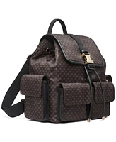 Calvin Klein Elora Nylon Mini Signature Front Buckle Backpack