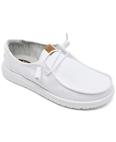 Hey Dude Women's Wendy Stretch Canvas Casual Moccasin Sneakers from Finish Line