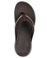 Skechers Men's Relaxed Fit: Silva - Falco Casual Thong Sandals from Finish Line
