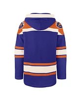 '47 Brand Men's Royal New York Mets Superior Lacer Pullover Hoodie