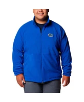 Columbia Men's Royal Florida Gators Big Tall Flanker Iv Fleece Raglan Full-Zip Jacket