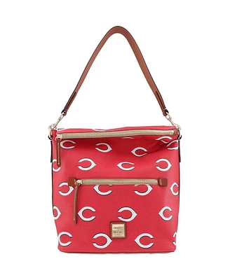 Dooney & Bourke Cincinnati Reds Sporty Monogram Large Shoulder Bag