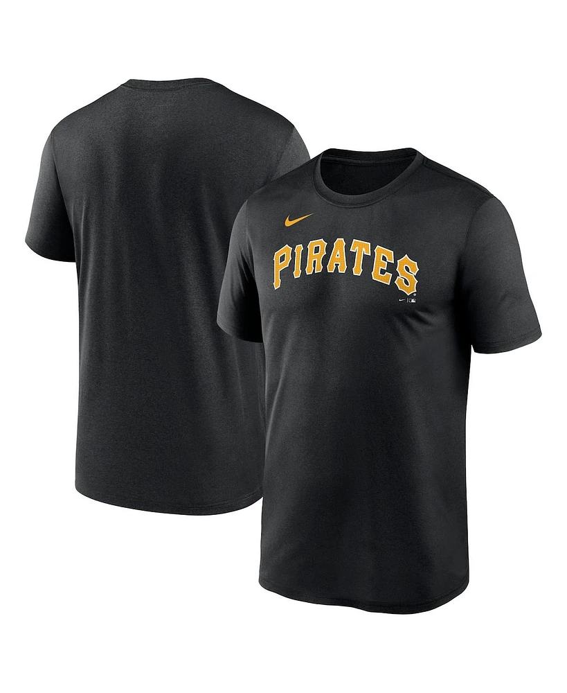 Nike Men's Black Pittsburgh Pirates Fuse Legend T-Shirt