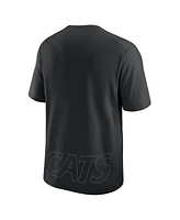 Nike Men's Black Arizona Wildcats Primary Statement Two-Hit Performance T-Shirt