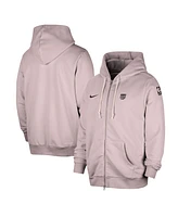 Nike Men's Purple Sacramento Kings Authentic Standard Issue Full Zip Hoodie Jacket