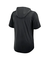 Nike Men's Black Cincinnati Reds Tri-Blend Performance Hoodie T-Shirt