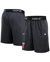 Nike Men's Navy Minnesota Twins Authentic Collection Performance Knit Shorts